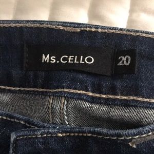 Distressed Ms. Cello Jeans